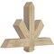 Ekena Millwork Kennewick Rough Sawn Timber Gable Bracket, Douglas Fir, 36"W x 23"H x 4"D x 4"F, 15/12 Pitch GBW036X23X0404KEN00RDF - alternate 3